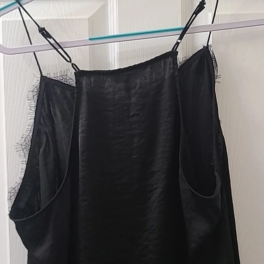 Nine West Black Cami with Lace Detail - Picture 3 of 3